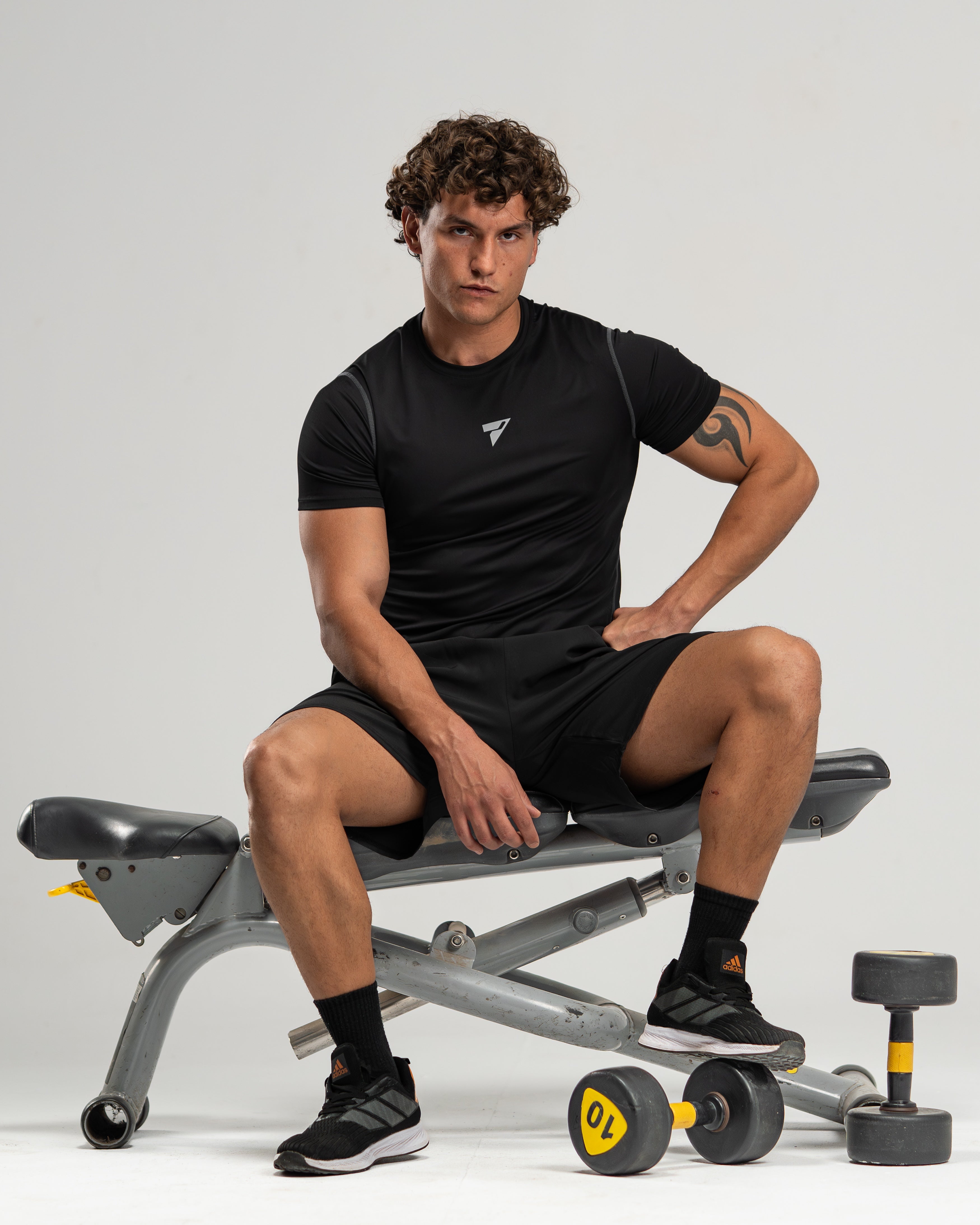 AR - Polyester T-Shirt Black