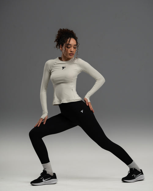 AIMER - Long Sleeve Shirt Beige