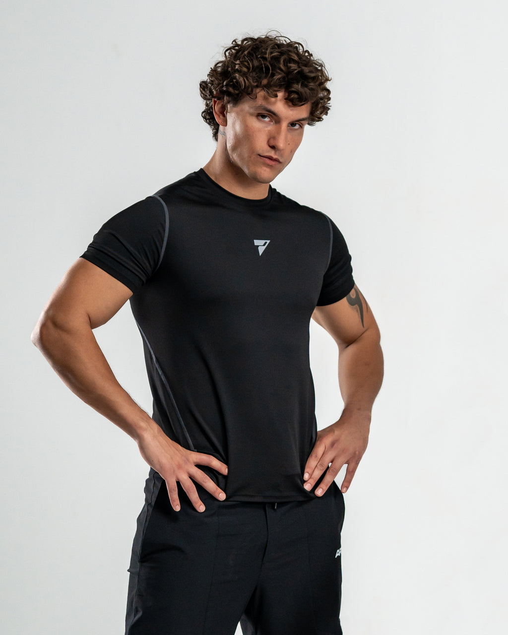 AR - Polyester T-Shirt Black